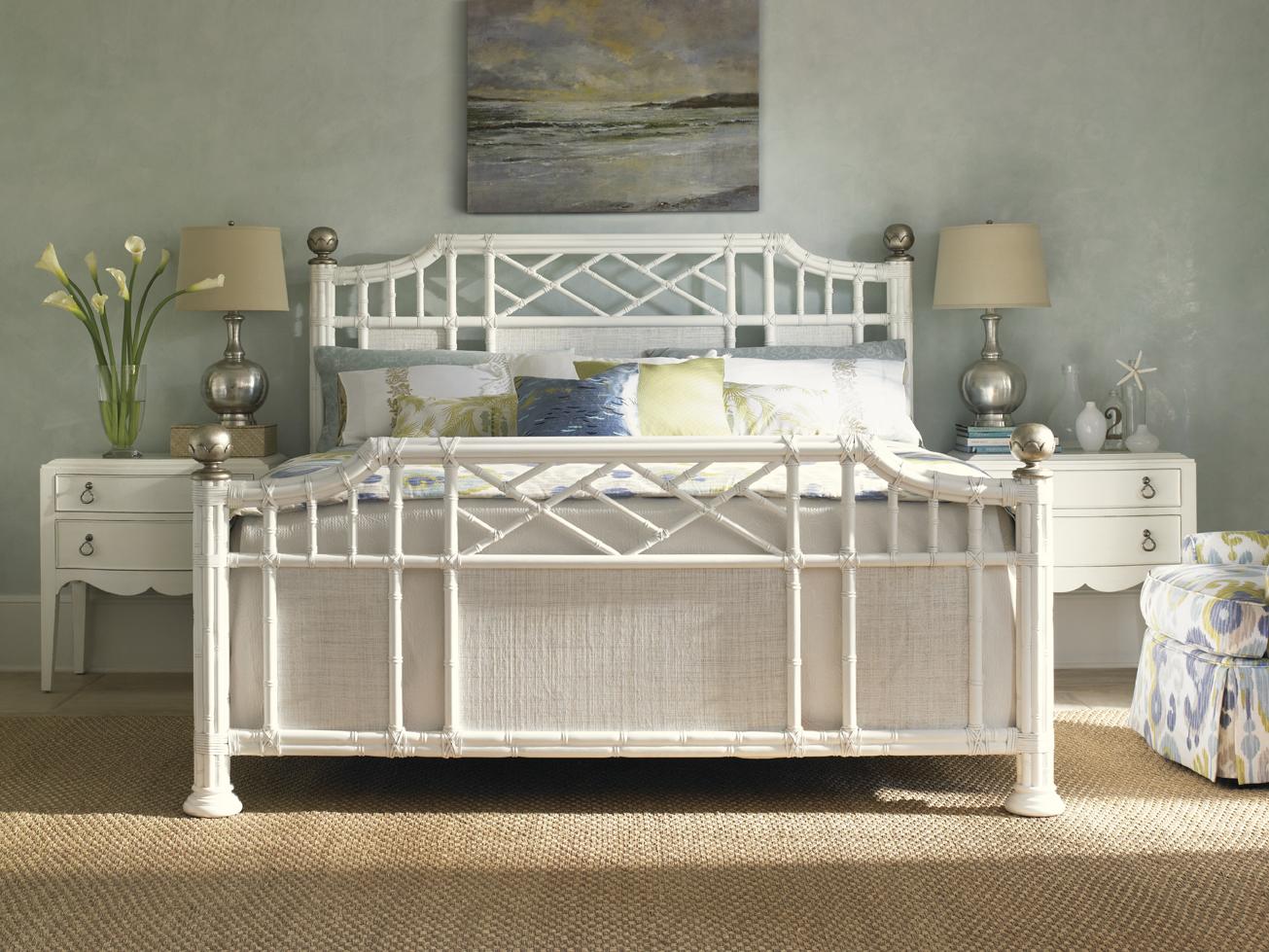 Tommy Bahama Home Ivory Key 543 134C King Pritchards Bay Panel Bed